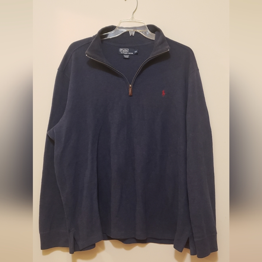 Polo Ralph Lauren Men's Estate-Rib Cotton Quarter-Zip Pullover